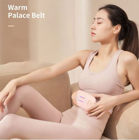 Cinturón Menstrual Con Calor Y Masaje